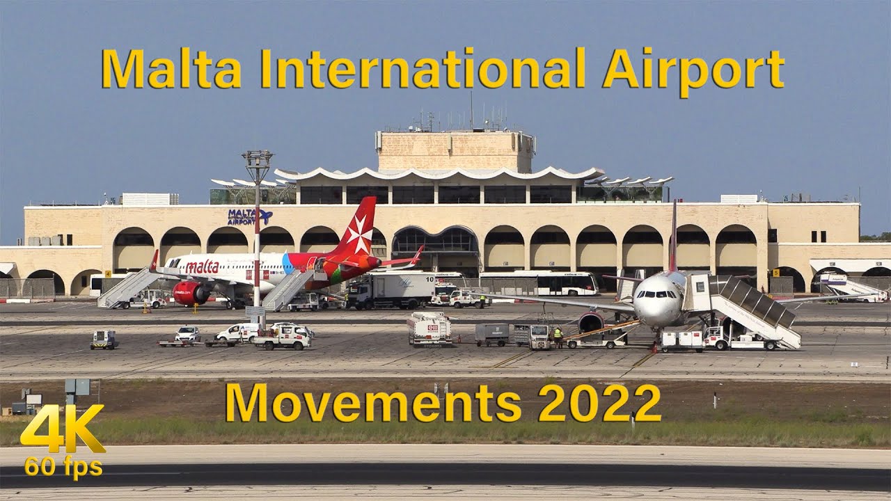 Malta International Airport Movements 2022