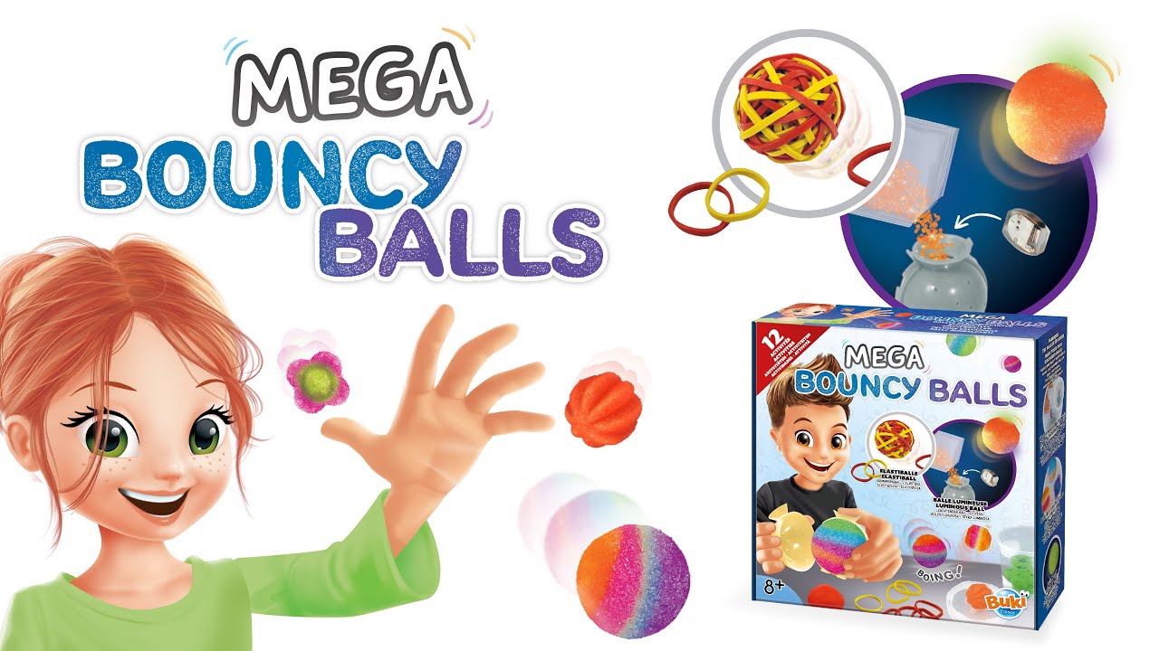 Mega balles rebondissantes - 2164 - BUKI France