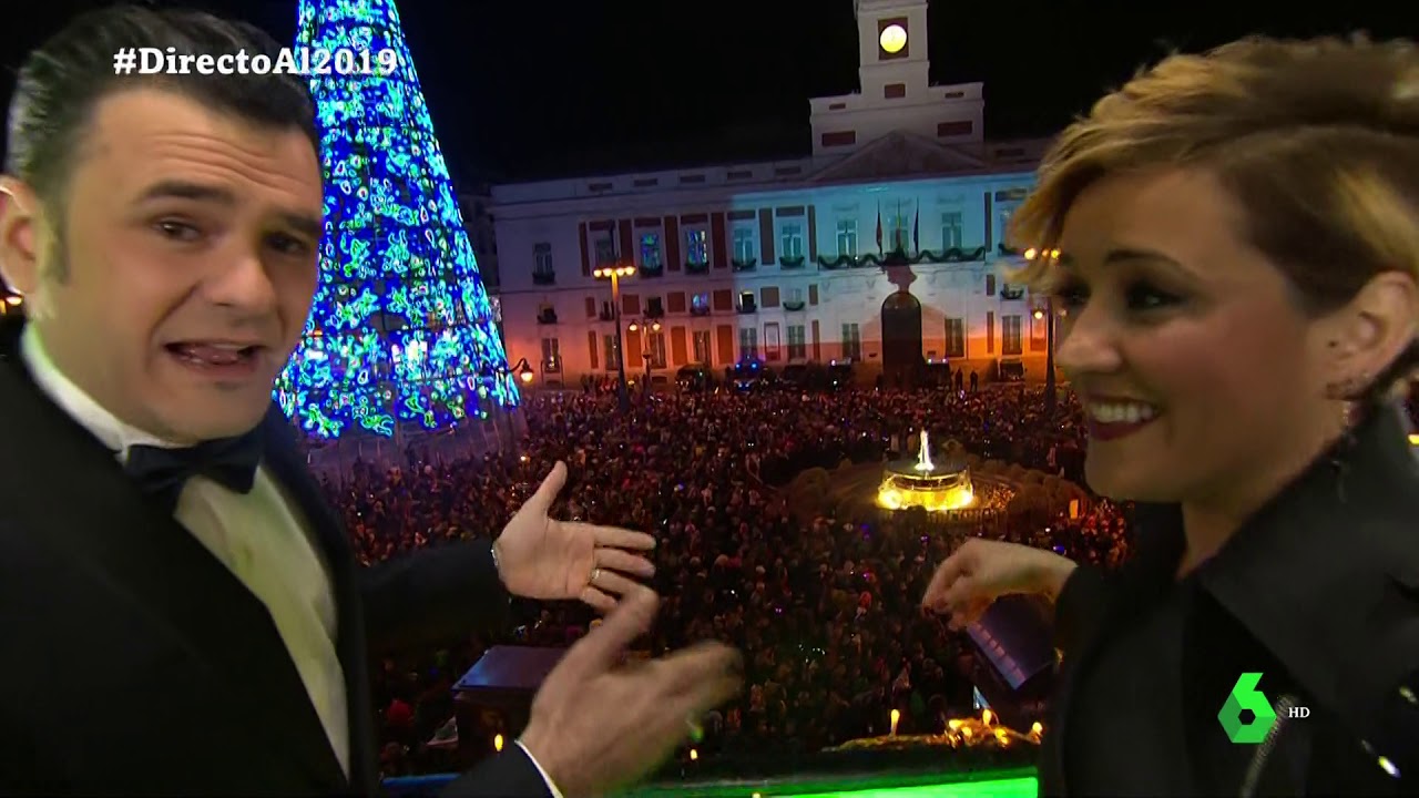 Campanadas de Fin de a&ntilde;o 2018 - La Sexta