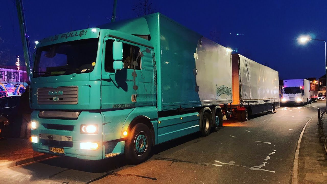 Kermis Hilversum 2023 Transport en opbouw Deel 4