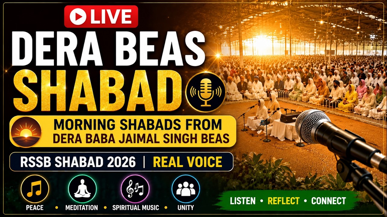19th May 2026 RSSB Shabad - Live Morning Shabads From Beas _ Radha Soami Shabad