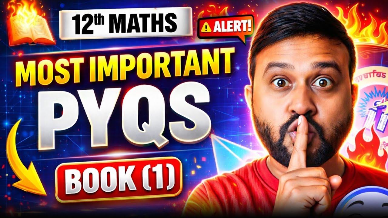 Class 12 Maths Book 1 PYQ 🔥 Boards 2026 Final Prep | Target 95+ Marks | Rohit Solanki Sir