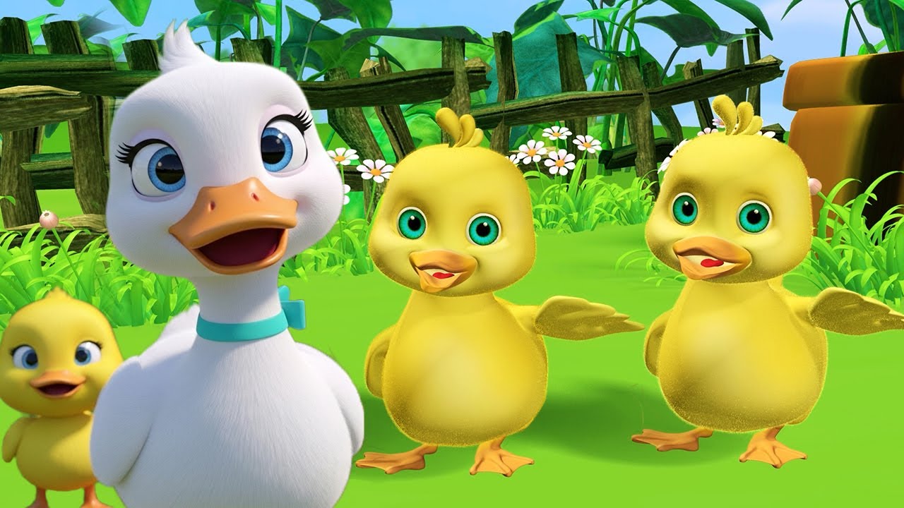Ca Nhạc Thiếu Nhi Hay Cho Bé Yêu - CHÚ GÀ VÀ CHÚ VỊT - Chú Vịt Tơ Cute