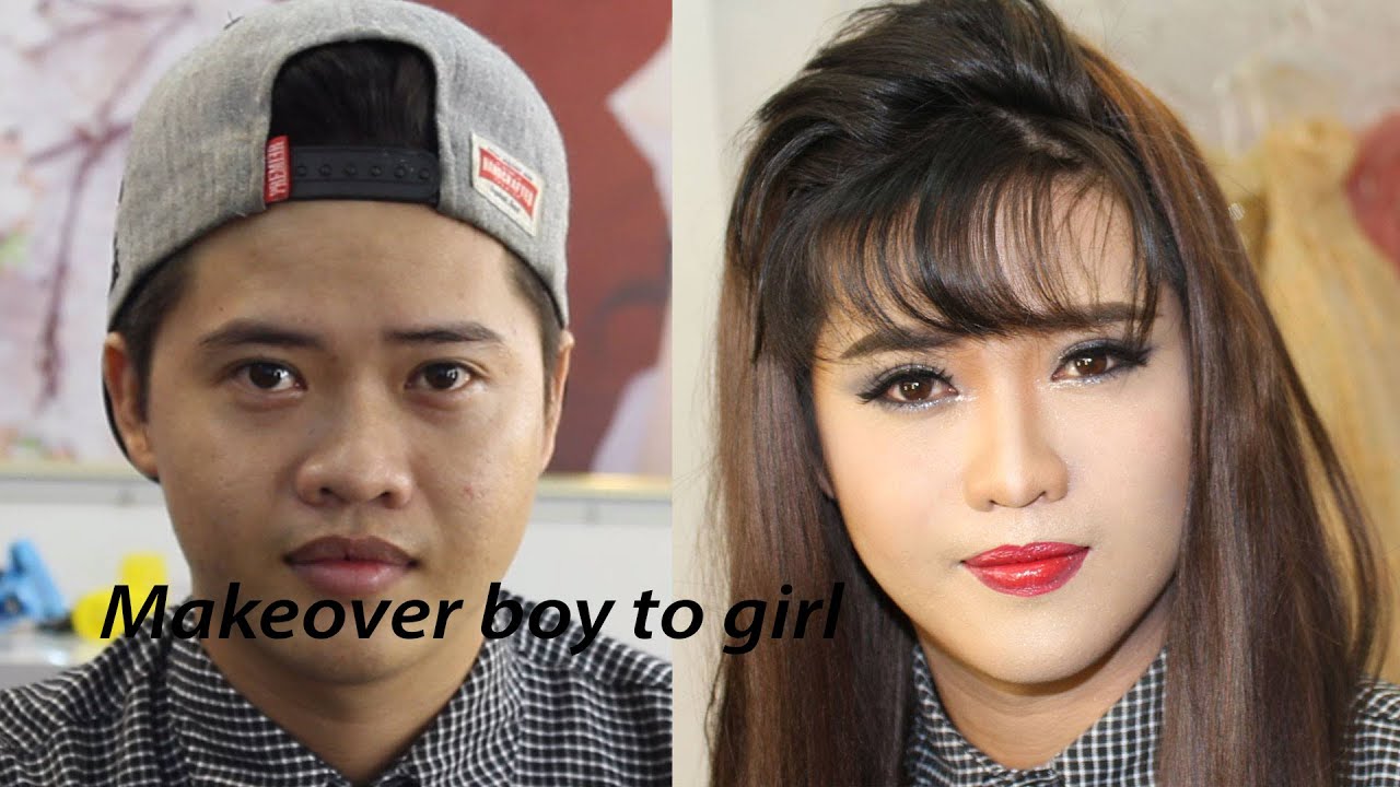 Asian makeover - Power of makeup man / Makeup ✔