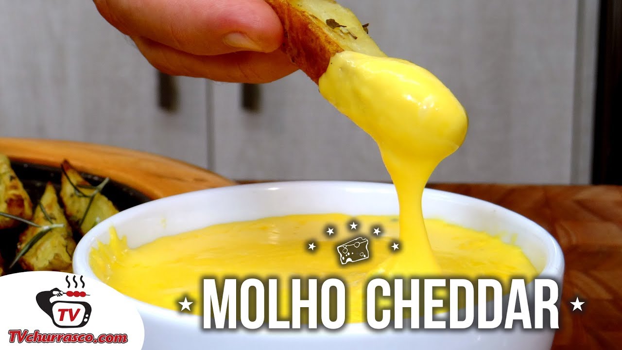 Como Fazer Molho Cheddar Cremoso - Tv Churrasco