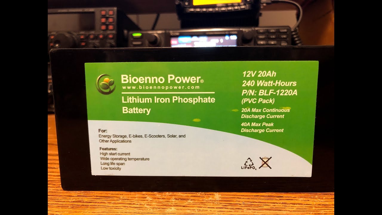 Аккумулятор Bioenno 20AH LiFePO4