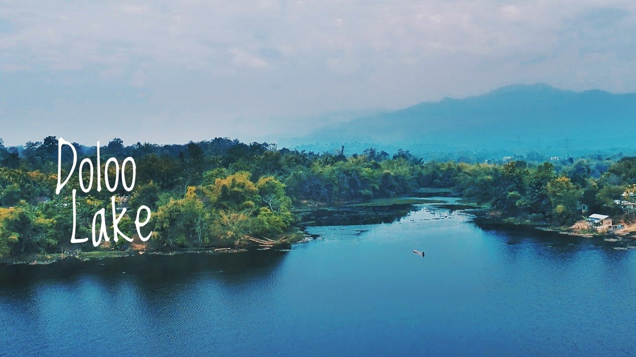 Doloo Lake with Lotus | Doloo Tea Estate | Silchar | Aerial Shots | Cinematic