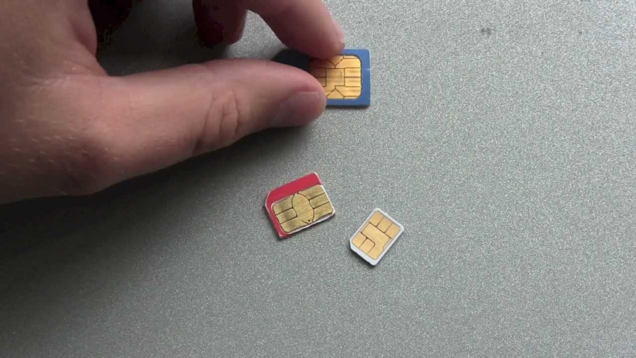 Nano SIM vs Micro SIM vs Normale SIM Karte - Vergleich