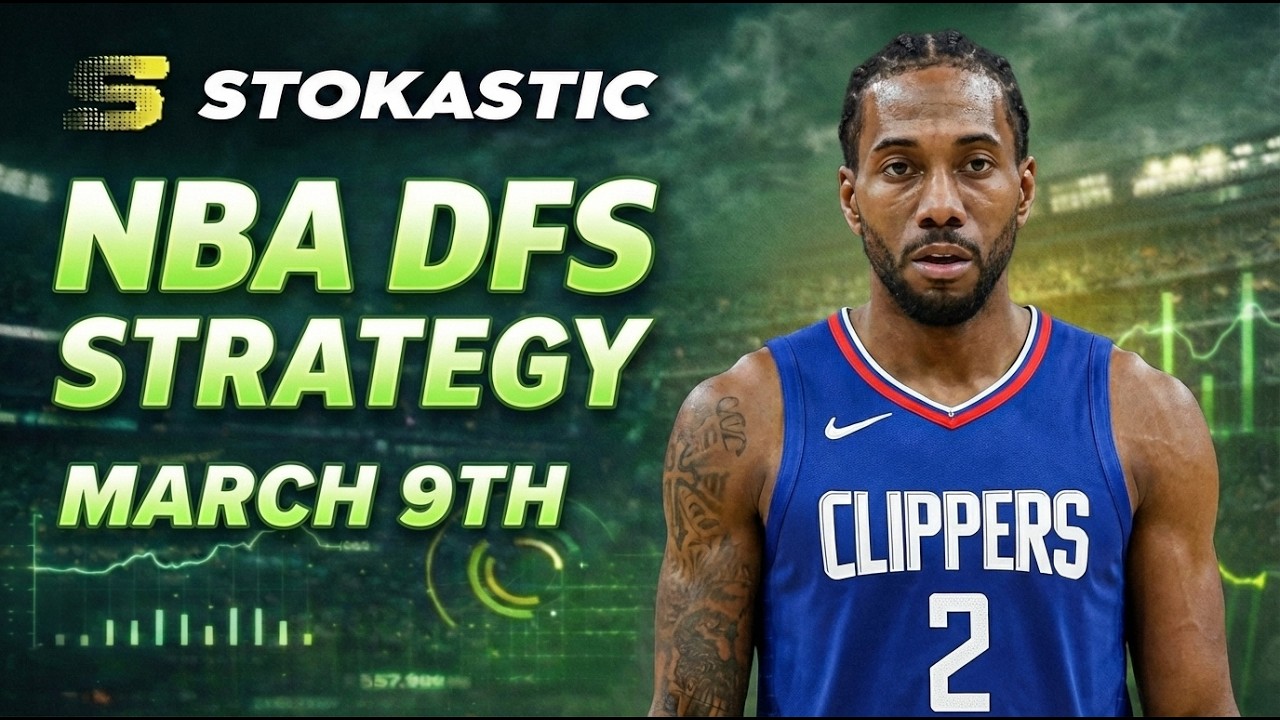 NBA DFS Strategy Monday 3/9/26 | DraftKings & FanDuel NBA Lineup Picks