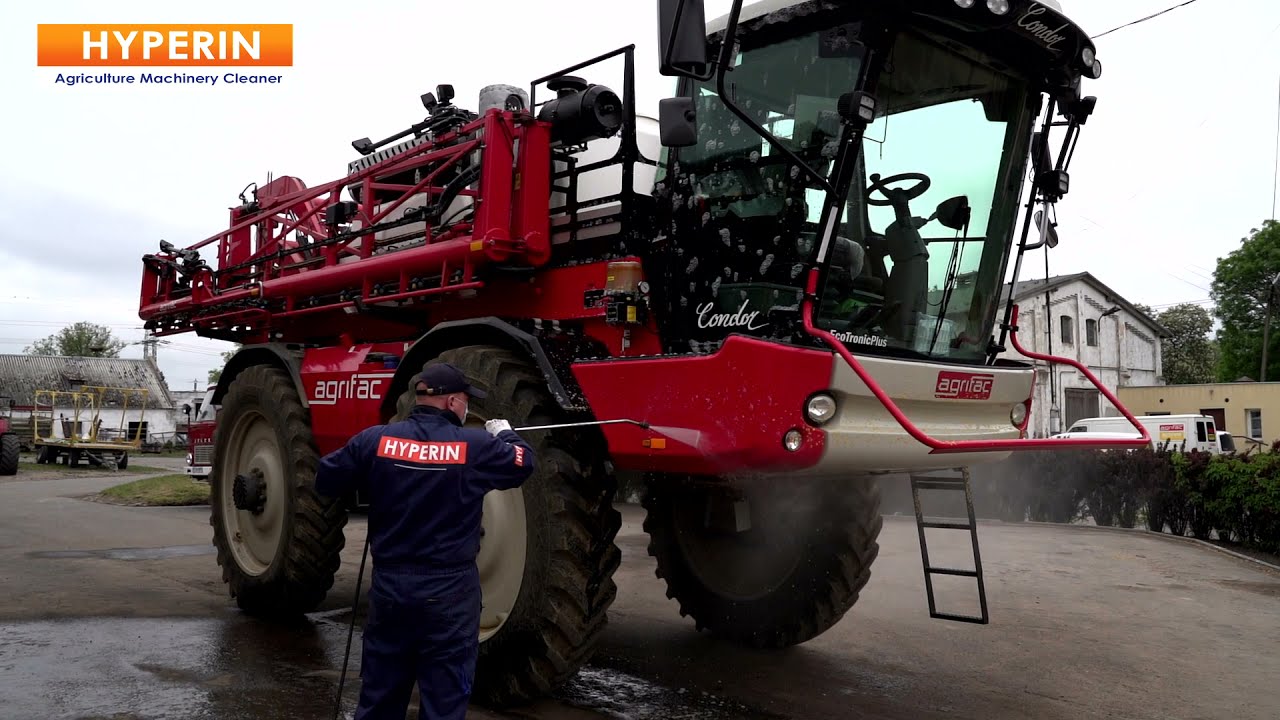 Hyperin na opryskiwaczu Agrifac