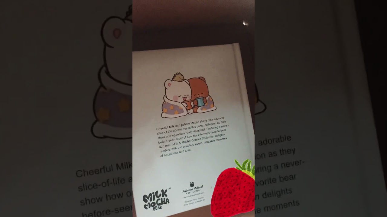 Unboxing Milk Mocha bear | comic book #fyp #viralshorts #shorts #unboxing