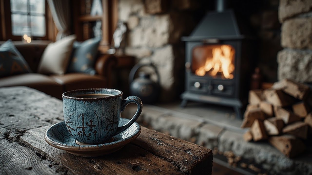 Расслабляющая акустика для кофе и учебы ❄️🔥