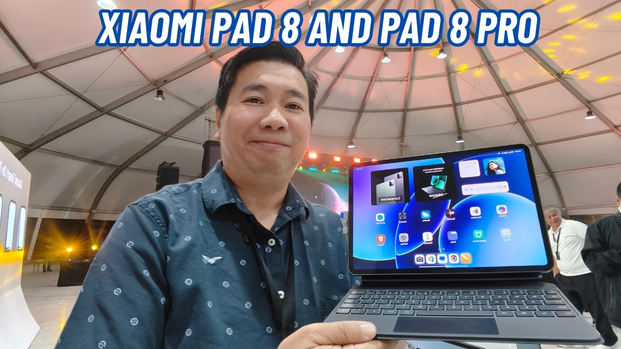 Xiaomi Pad 8 and Pad 8 Pro -tech specs, price and hands on test (Philippines SRP PHP 29k-38k)