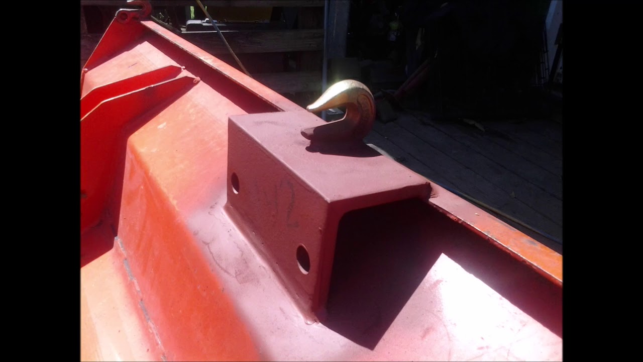 Welding Projects: Kubota M6800 Bucket hook modification