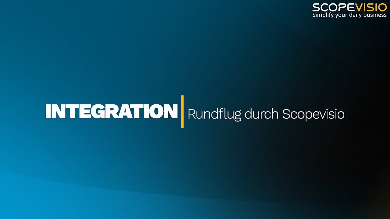 &Uuml;berflug Integration & Funktionsbereiche