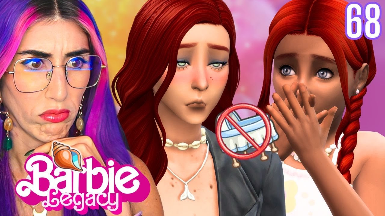 💗Elle ne veut pas de ce bébé🌊| BARBIE LEGACY CHALLENGE [LIVE REPLAY EP.68] - SIMS 4