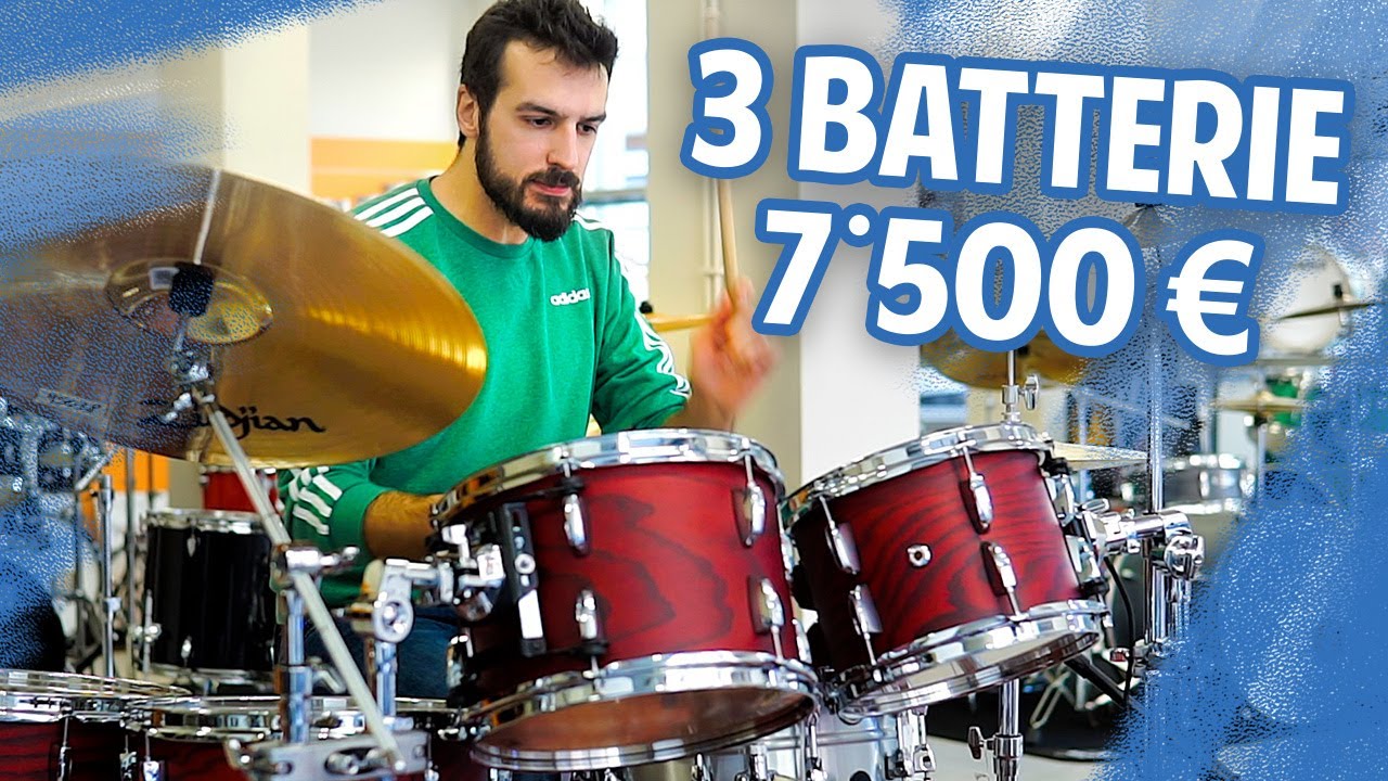 LE 3 MIGLIORI BATTERIE che HO PROVATO DA Play! Music Store