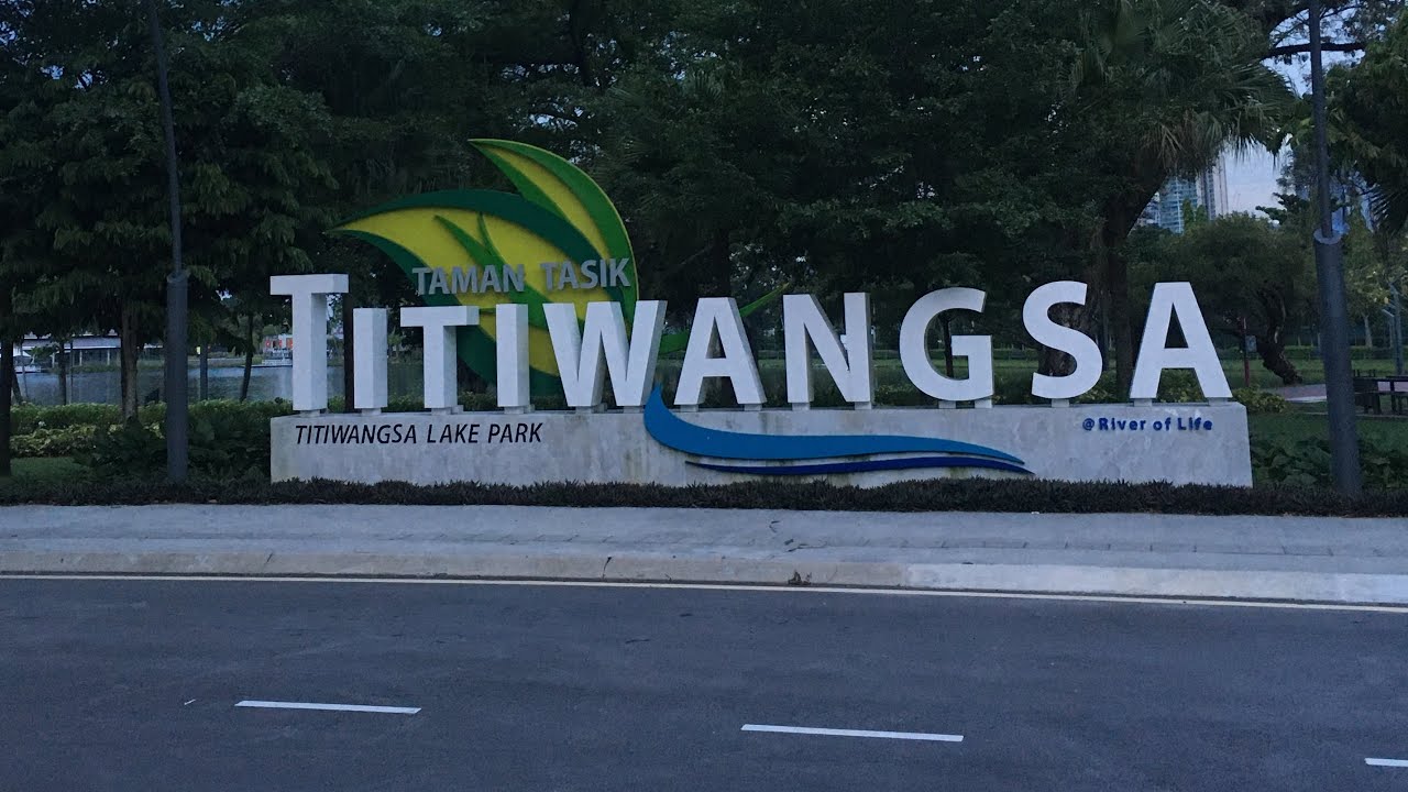 5KM Tasik Titiwangsa beginner road | running Titiwangsa Lake Park Kuala Lumpur