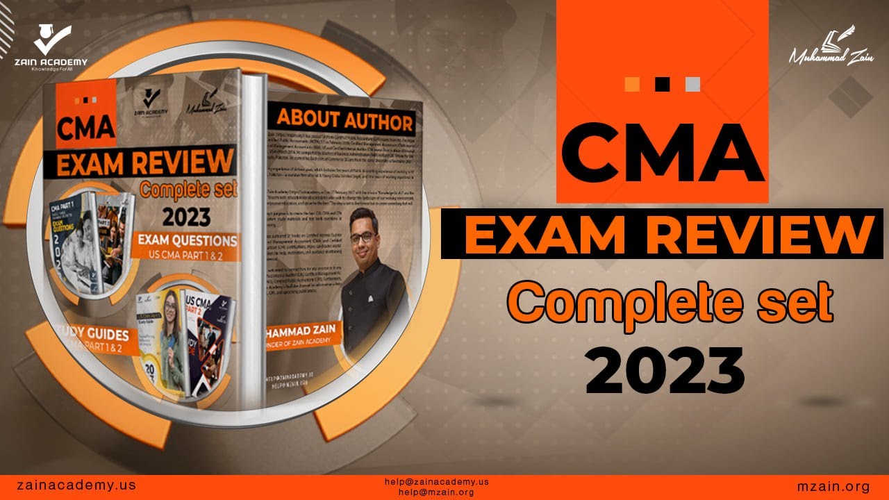 CMA Exam Review Complete Set 2023: Top Rated Study Guide and Exam Questions