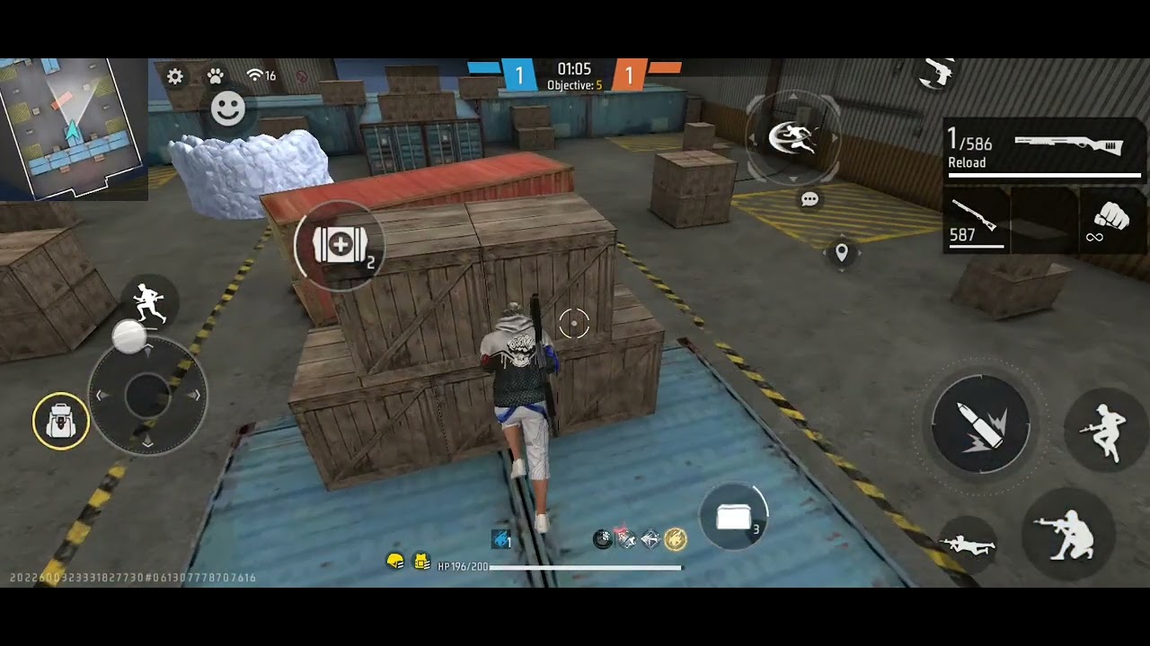 I troll a free fire player
