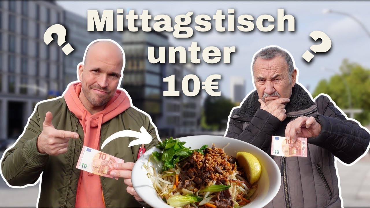 MITTAGSTISCH unter 10 EURO? 🤔🥙 | Wo gibt es noch Essen unter 10 Euro trotz Inflation?