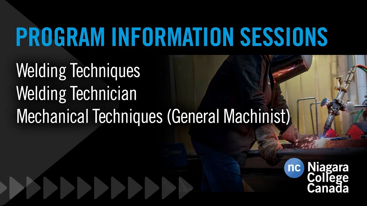 Welding Techniques & Technician and Mechanical Techniques - General Machinist programs