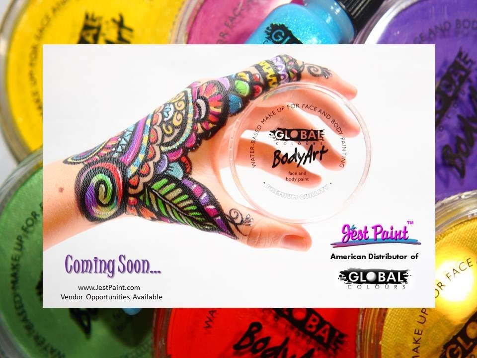 Global Body Art Face Paints Review