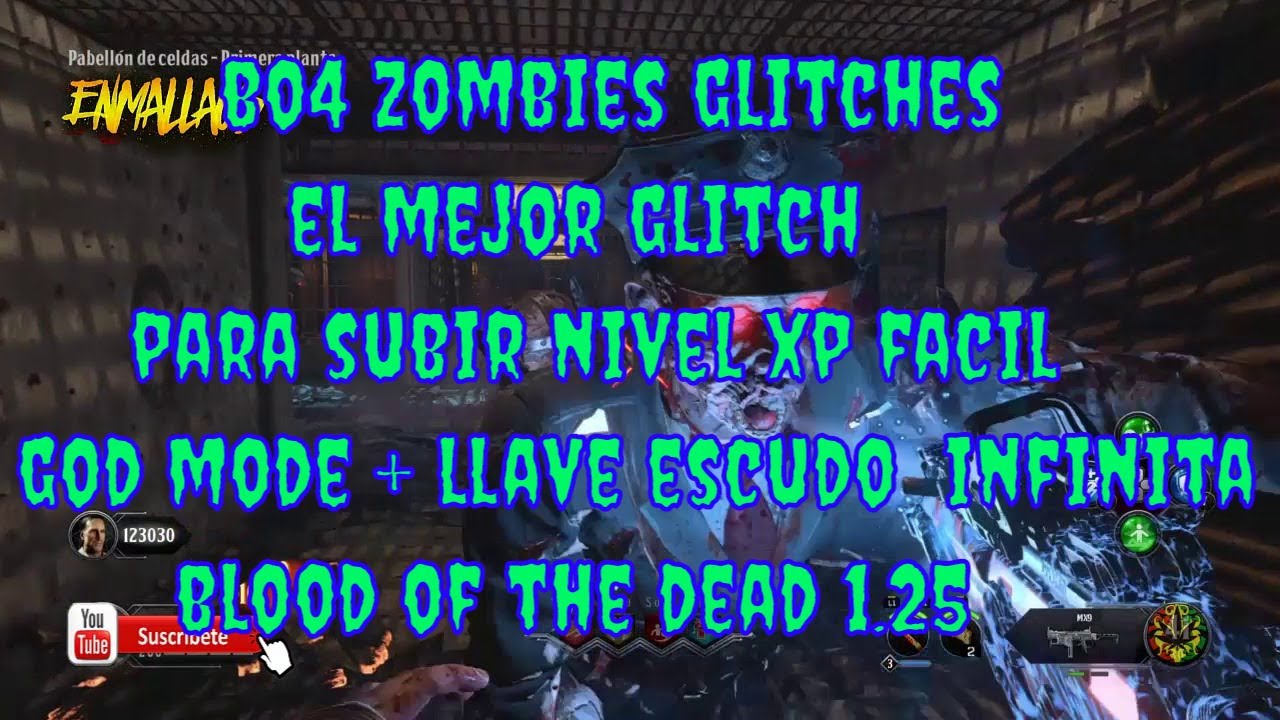 el mejor glitch para subir nivel en blood of the dead god mode + llave escudo  infinita bo4 zombies