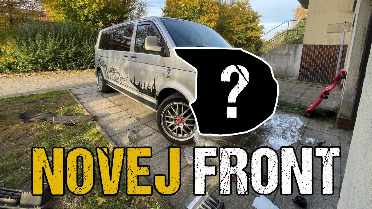 VW T5 facelift | přestavba předku na T5.1
