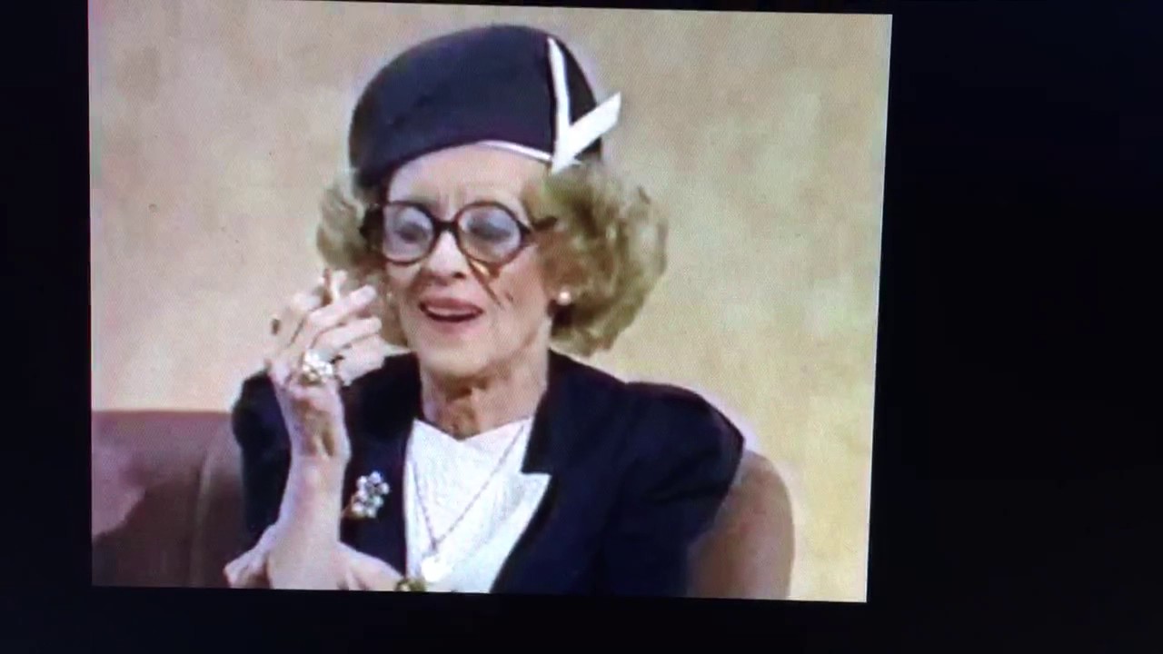 Jeff of PunchyPlayers as Bette Davis-Age 109