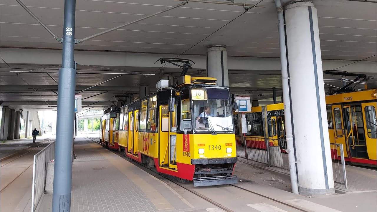 Konstal 105Na #1340+1339 [🚊18] Tramwaje Warszawskie