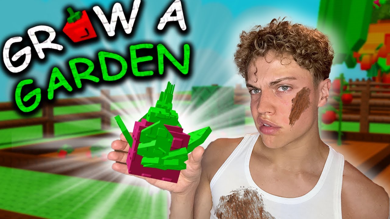 stijn speelt: GROW A GARDEN