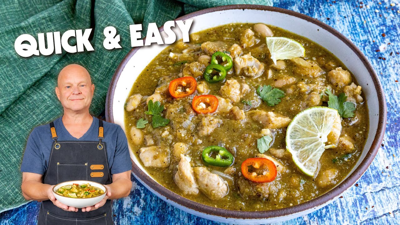 The BEST Green Chicken Chili (Fan Favorite!)