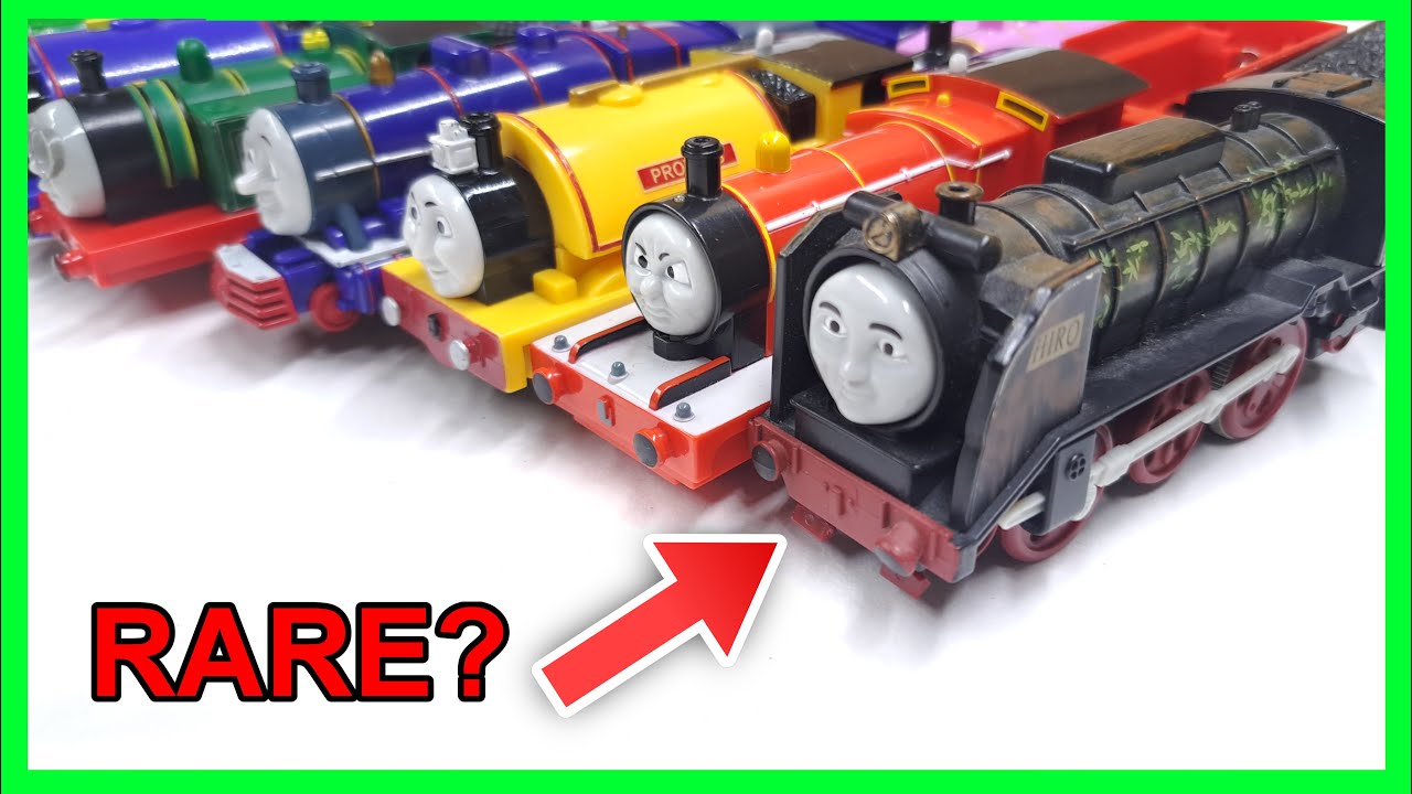 Trackmaster Flip Face Lost Found Hiro Proteus Flip Face James Thomas Train