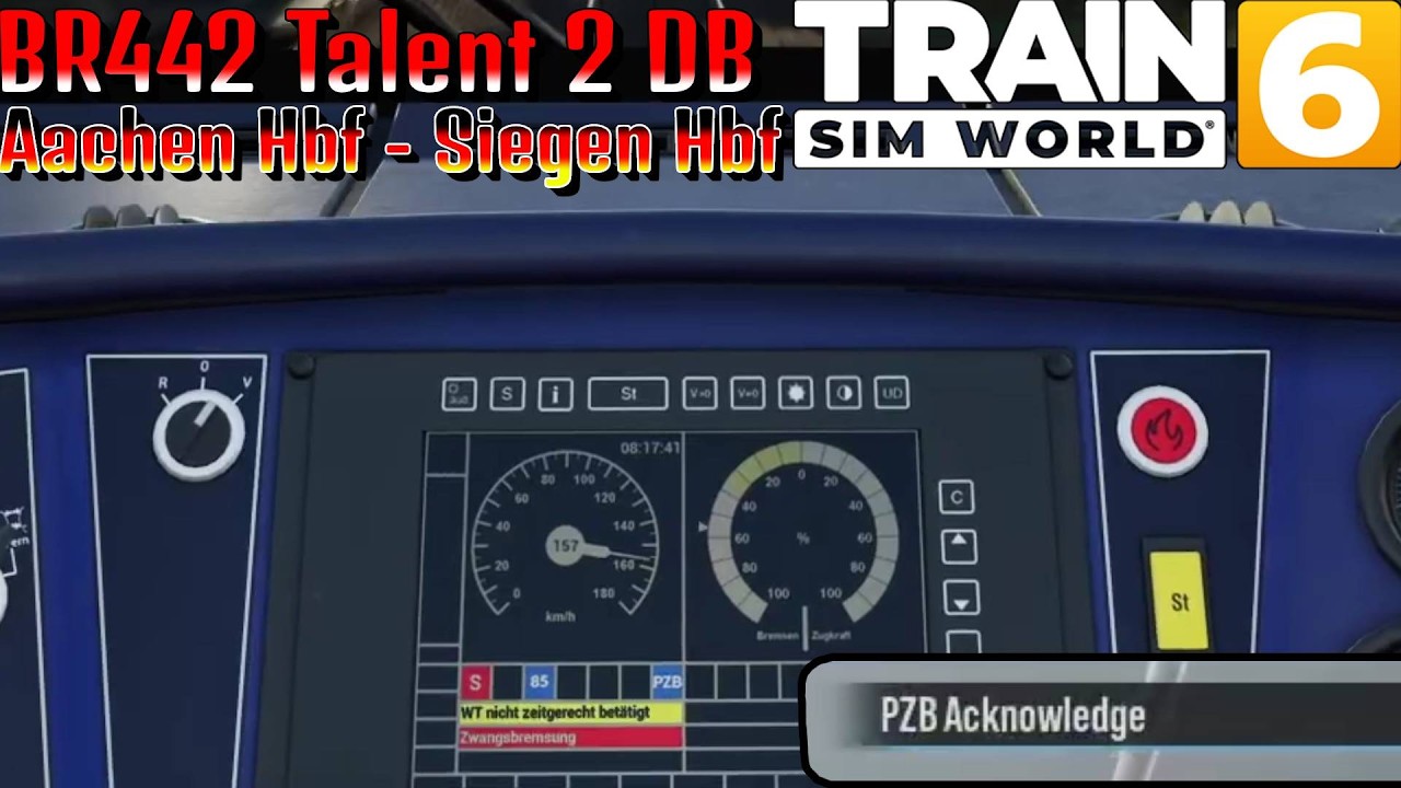 PZB Malfunction - Aachen Hbf to Siegen Hbf - Train Sim World® 6
