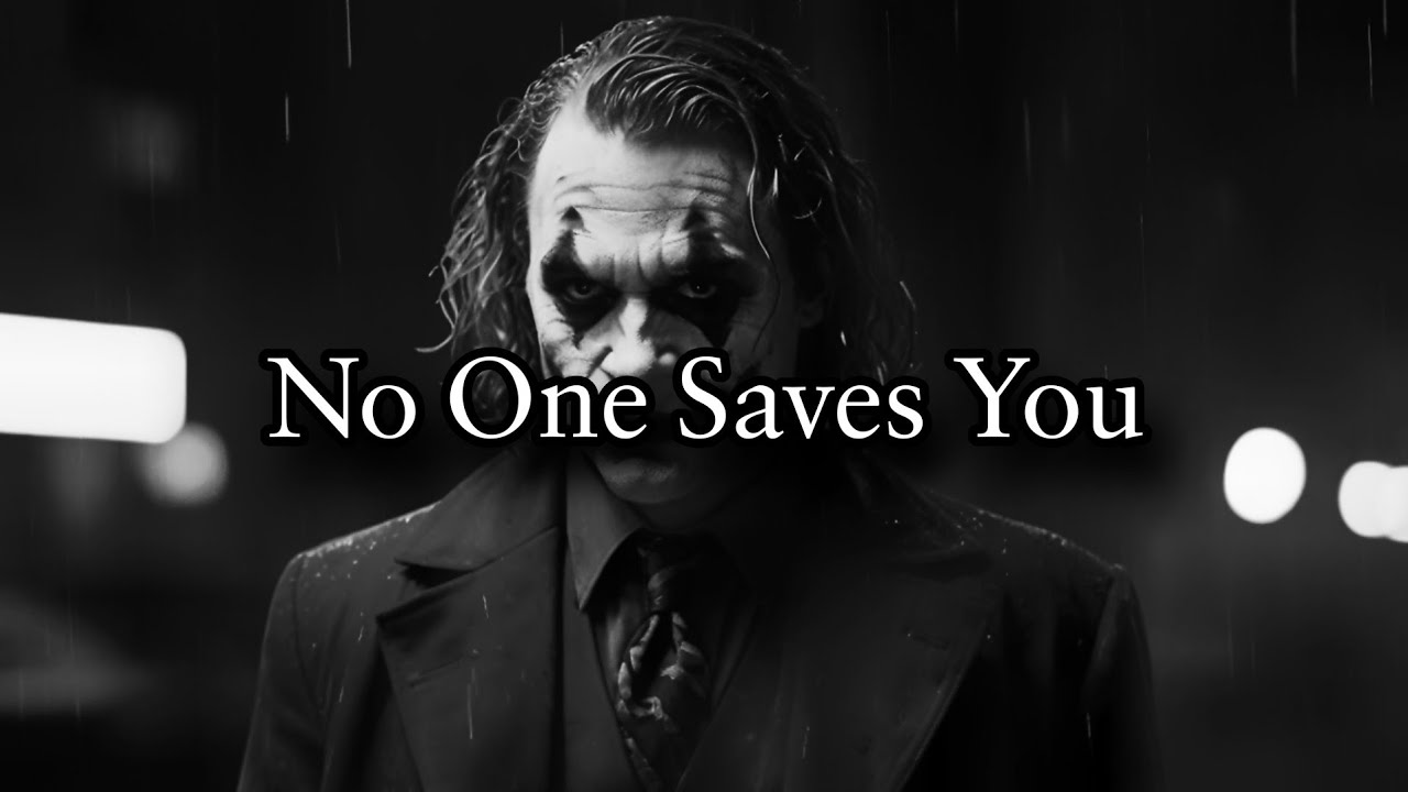 No One Saves You &ndash; Be Ruthless, Become Your Own Hero