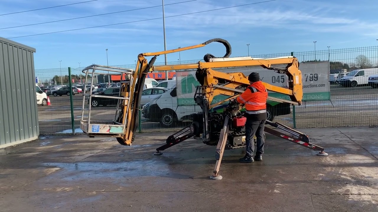 2002 Oil & Steel Octopussy 1465 14.5M Tracked Articulated Diesel Spider Hoist