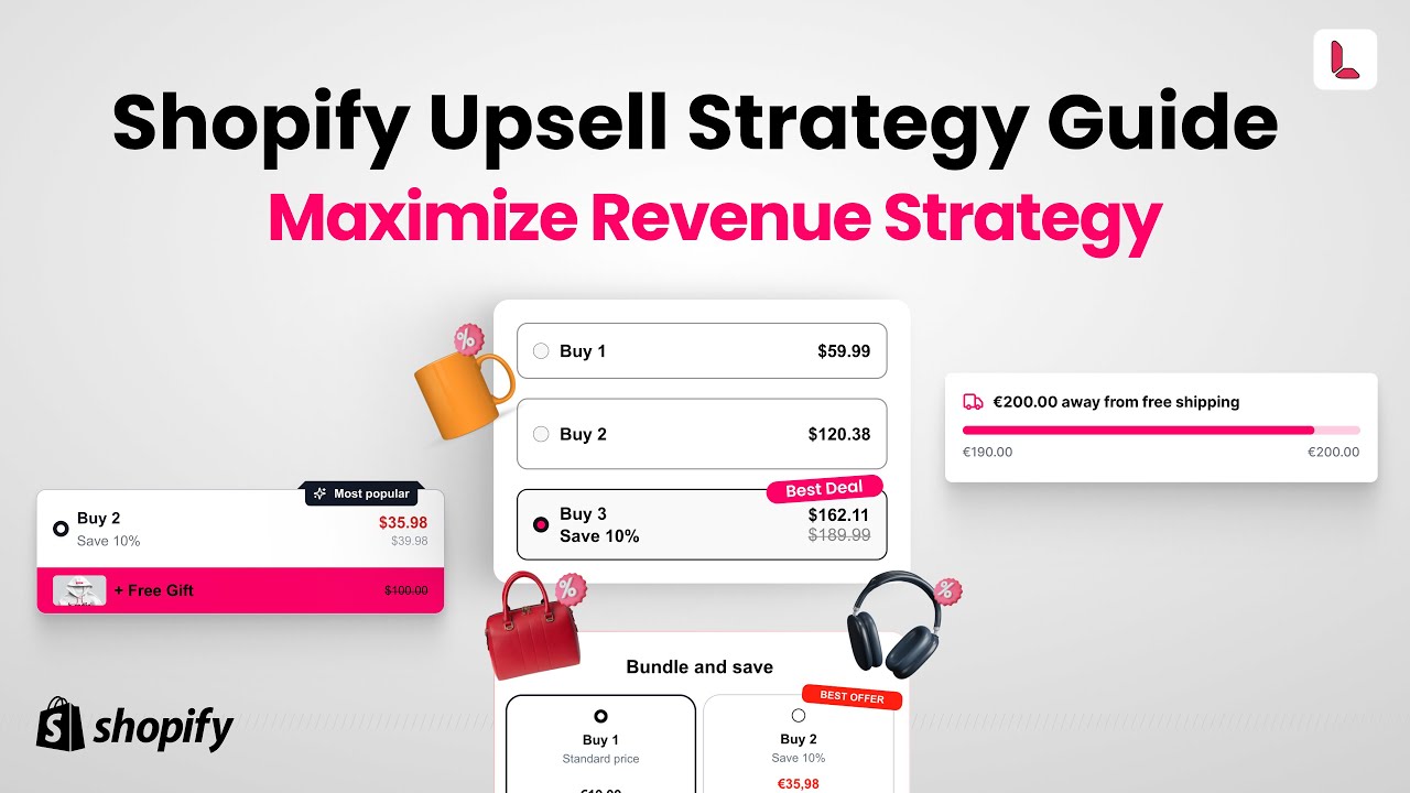 Complete Shopify Upsell Strategy Guide | Multiple Tactics to Maximize Revenue