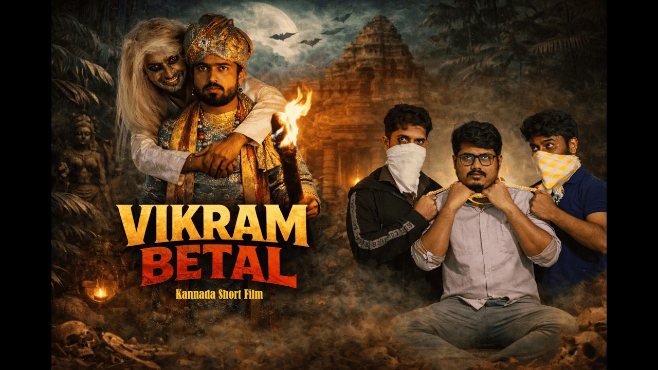 Vikram Betal Kannada Short Film|4K|2026|ವಿಕ್ರಮ್ ಬೇತಾಳ|ಕಿರುಚಿತ್ರ||