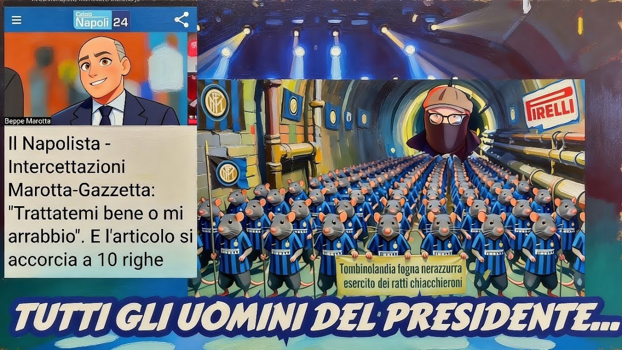 🚨 DICHIARAZIONI SHOCK in DIRETTA🔥LA GRANDE CHAT DEI MEDIA ASSERVITI con la GLANDE INTER ESISTE..