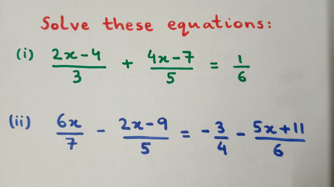 Linear Equation in One Variable_5