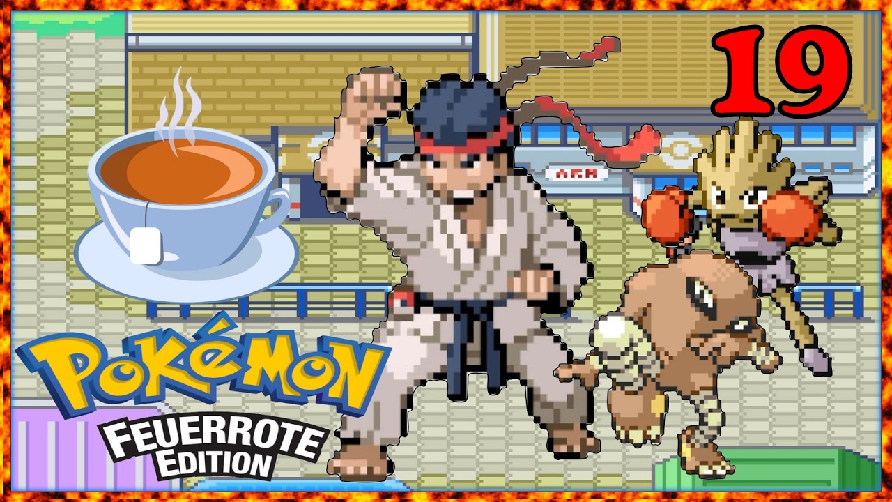 Ein Tässchen Tee & das Karate-Dojo 🔥#19 Pokémon Feuerrot
