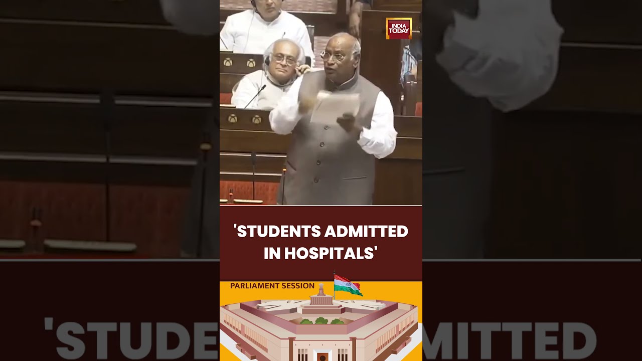 Student Protest Row: Mallikarjun Kharge Blames HM Amit Shah Over Police Action | CJP Protest | Delhi