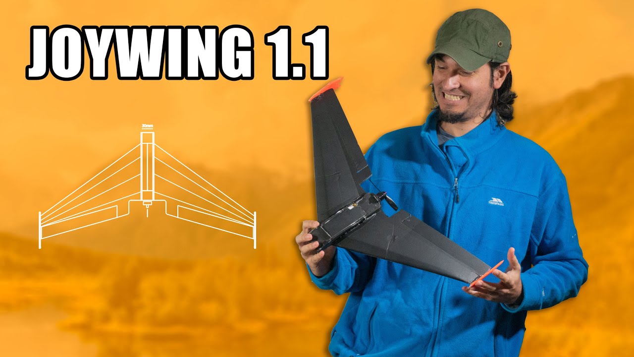 Joywing 1.1 la version mejorada de la mini ala volante