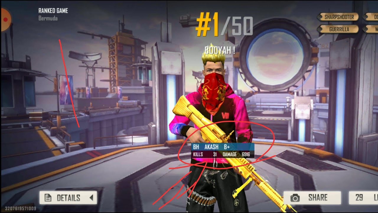 31 kill in Solo rank match by BH AKASH GAMER #SHORTS