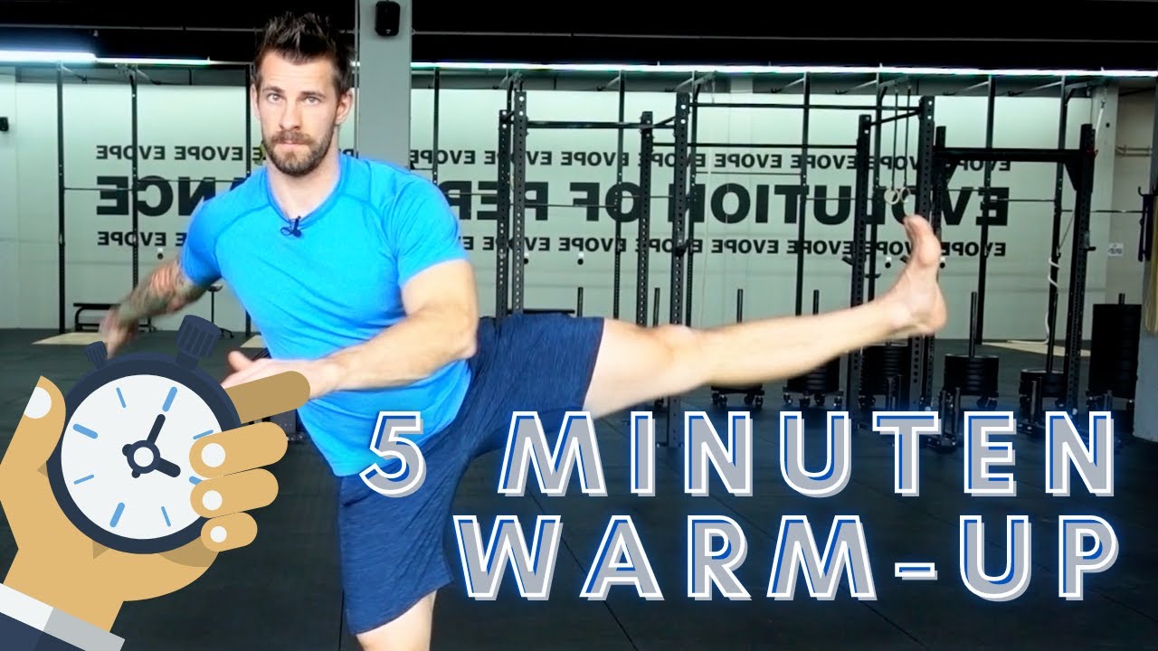 5 Minuten Quick Warm up | Schnelle Erwärmung Routine