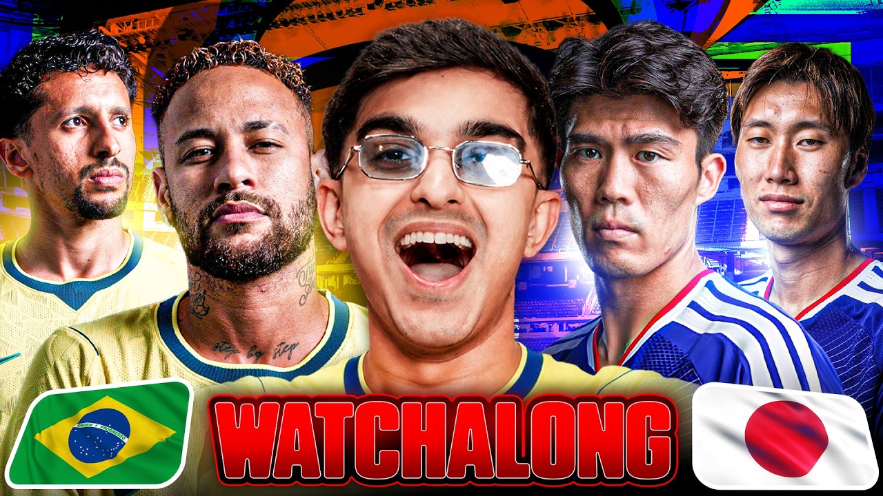 BRAZIL VS JAPAN | FIFA WORLD CUP 2026 LIVE REACTION!