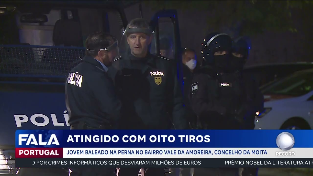 Atingido com oito tiros