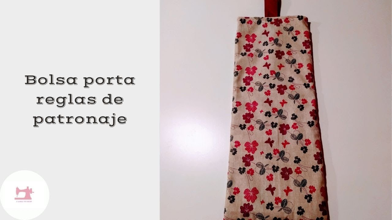 Bolsa porta reglas de patronaje
