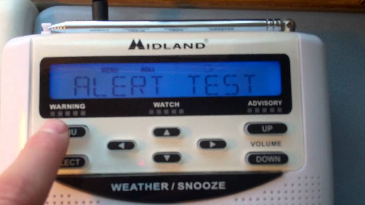 Siren test on all my radios